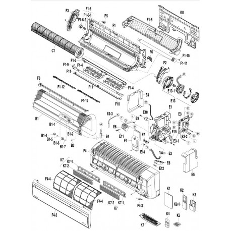 DAIKIN 1979091 REMOTE CONTROLLER ASSY