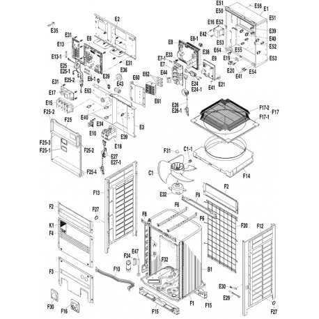 DAIKIN 1997037 PROTECTION NET