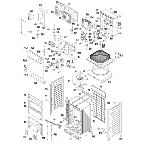 DAIKIN 1852235 PRINTED CIRCUIT