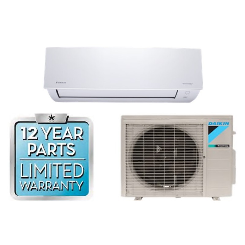 Daikin 8,900 btu 19 SEER Heat Pump & Air Conditioner Ductless Mini Split FTX09AXVJU / RX09AXVJU