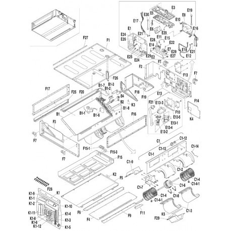 DAIKIN 2393049 HEAT EXCHANGER ASSY.