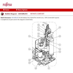 FUJITSU K9970098031 COIL EXPANSION VALVE A AOHFI RED HAM-MD12KG-203 L 690