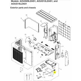 FUJITSU K9709684955 aka 9709684955 Main PCB (for 09 model) INVERTER CONTROL PCB HY