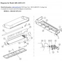 FUJITSU K9360429032 aka 9360429032 DRAIN PAN ABUA30~36 VAB DW