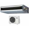FUJITSU 18LUAS1D 17,100 BTU 20.2 SEER Heat Pump & Air Conditioner Ducted Mini Split ADUH18LUAS1 / AOUH18LUAS1