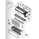 FUJITSU K9334141007 aka 9334141007 REMOTE CONTROL AR-RPB1U