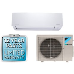 Daikin 10,900 btu 19 SEER Heat Pump & Air Conditioner Ductless Mini Split FTX12AXVJU / RX12AXVJU