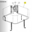 FUJITSU K9378580749 aa 9378580749 EVAPORATOR TA-AUUB DW/ HCRC