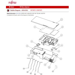FUJITSU K9709893067 aka 9709893067 POWER PCB ASSY 42RLX K04BA-0701HUE-P0