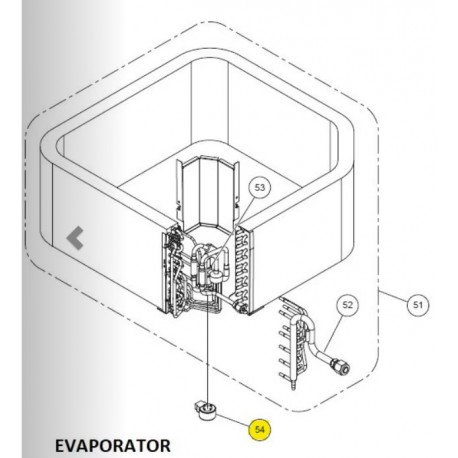 FUJITSU 9970105074 aka 9970105074 COIL EXPANSION VALVE VAB