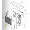 FUJITSU K9374414116 aka 9374414116 FRONT PANEL W/FAN GUARD DW HFI