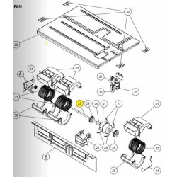 FUJITSU K9381052004 aka 9381052004 SHAFT ARUL18 HVAB