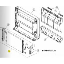 FUJITSU K9316091450 aka 9316091450 EVAPORATOR TA-AGU15RLF HY HCRC