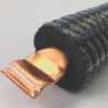 3/8 inch x 50 ft. PDM GelBlack HVAC Refrigerant Copper Pipe Lineset with PE (Polyethylene) Insulation (164 ft optional)