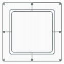 FUJITSU UTG-AKXA-W Wide Panel For RGLX Circular Flow Cassette Units