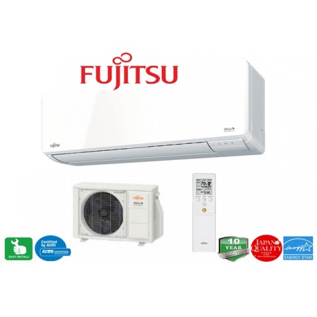 Fujitsu 12LMAS1 12,000 BTU 23.0 SEER Heat Pump & Air Conditioner Ductless Mini Split ASUG12LMAS / AOUG12LMAS1
