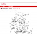 FUJITSU K9709217030 aka 9709217030 POWER PCB AOU24CL/RLQ K05CW-0500HUE-FL0