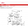 FUJITSU K9709217030 aka 9709217030 POWER PCB AOU24CL/RLQ K05CW-0500HUE-FL0