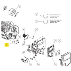 FUJITSU K9900790028 aka 9900790028 MOTOR STEP VAB 24BYJ46-21 L 380 R 200