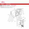 FUJITSU K9708511511 aka 9708511511 CONTROL PCB AOU30RLX HY K07BS-090GHUE-C1