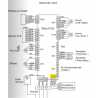 FUJITSU K9709626023 aka 9709626023 WIRE WITH CONNECTOR RLS3(Y)