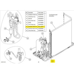 FUJITSU K9970103025 aka 9970103025 COIL EXPANSION VALVE
