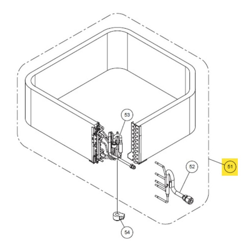 FFUJITSU K9378580350 aka 9378580350 EVAPORATOR TA VAB WSLUJITSU K9378580350 aka 9378580350 EVAPORATOR TA VAB WSL