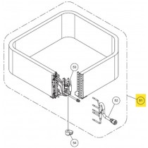 FUJITSU K9378580343 aka 9378580343 EVAPORATOR TA VAB WSL