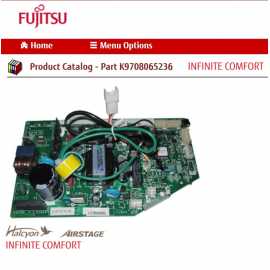 FUJITSU K9708065236 aka 9708065236 CONTROLLER PCB W/TH 36CLX1 K08CX-1004WSE-C1