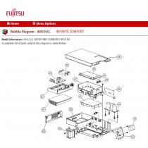 FUJITSU K9709942024 IPM PCB 24CL/RL K05CZ 0500HUE TR0