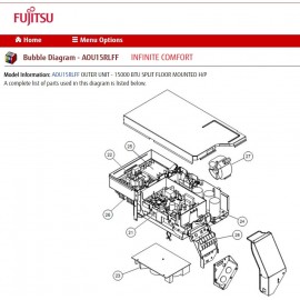 FUJITSU K9708514017 CAPACITOR PCB 15RLS /FFH K05DG-0700HUD-P0