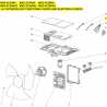 MITSUBISHI T7W E72 202 THERMISTOR (FOR AMBIENT)