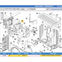 DAIKIN 1979147 PRINTED CIRCUIT ASSY