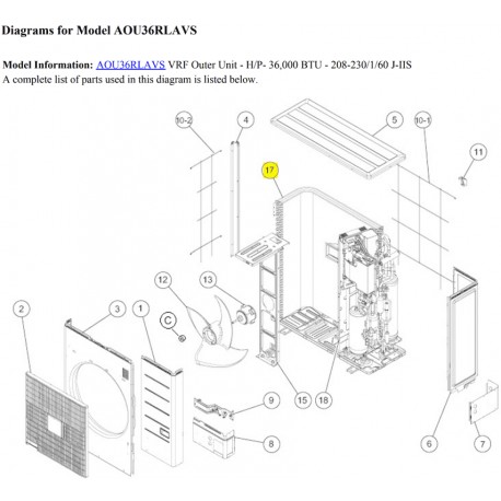 FUJITSU K9374420360 aka 9374420360 CONDENSER TA HVAB DWW