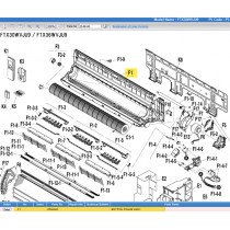 DAIKIN 2548440 BOTTOM FRAME ASSY.