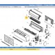 DAIKIN 4025980 CROSS FLOW FAN ASSY.