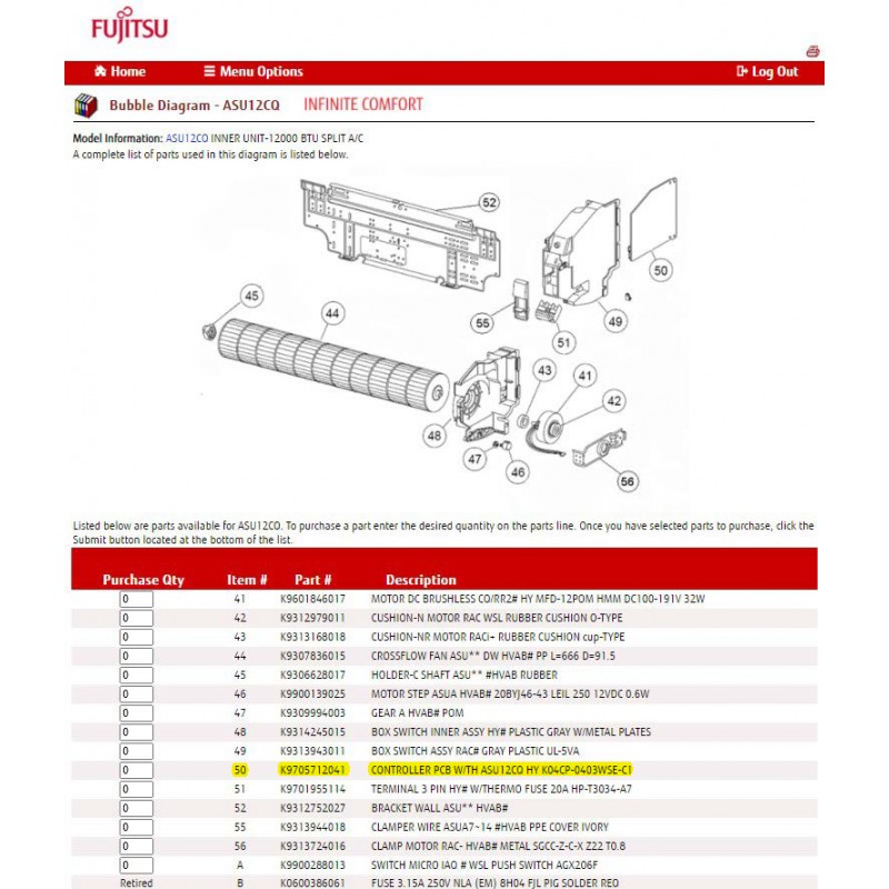 fujitsu asu12cq