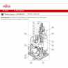 FUJITSU K9380078005 aka 9380078005 COMPRESSOR ASSY 48RLXFZ DW 808-688-80B ROTRY 230V 50/60HZ