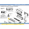 DAIKIN 2558448 FRONT GRILLE ASSY.