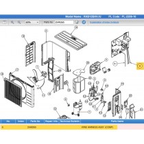 DAIKIN 2549265 WIRE HARNESS ASSY. (COMP)