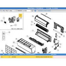 DAIKIN 2537989 PRINTED CIRCUIT BOARD (INV. DC)