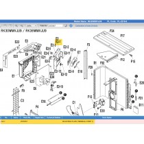 2535567 MOUNTING PLATE (TERMINAL STRIP 1)