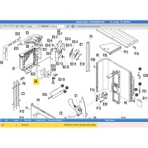 DAIKIN 2549438 PRINTED CIRCUIT BOARD ASSY. (MAIN)