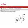 FUJITSU K9602864041 aka 9602864041 MOTOR DC BRUSHLESS 12RLFW/1 MFE-40VVL FGLS 280V 37W