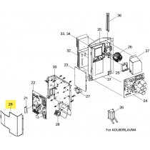 FUJITSU K9378930025 aka 9378930025 COVER CONTROL HVAB