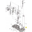 FUJITSU K9380471004 aka 9380471004 INSTALL PLATE (ACCUM) HVAB SGCC-Z-NC-X Z18 T1.6