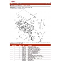 Fujitsu K9708065069 CONTROLLER PCB W/RMTH RLXQ K08CX-0805HSE-C1