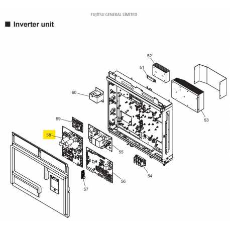 FUJITSU K9709688038 aka 9709688038 Inverter PCB