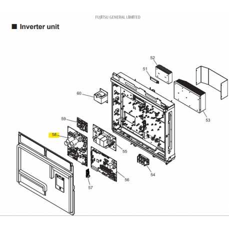 FUJITSU K9709688045 aka 9709688045 Inverter PCB