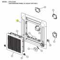 FUJITSU K9375525026 aka 9375525026 DECORATION PANEL UTG VII WSL